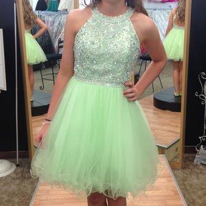 Rachel Allan formal dress